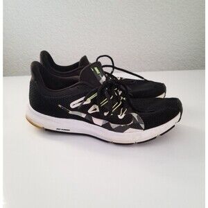 Nike Mens Quest 2 C13787-010 Black Running Shoes Sneakers Size 9.5 used